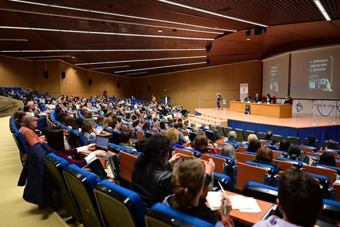 Inauguración de las II Jornadas de Educación y Justicia.