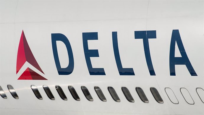 Archivo - El logo de Delta.