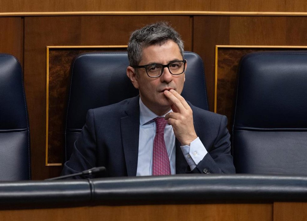 El ministro de la Presidencia, Justicia y Relaciones con las Cortes, Félix Bolaños.