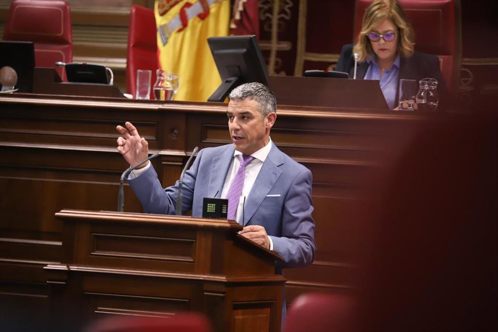 El consejero de Agricultura, Ganadería, Pesca y Soberanía Alimentaria del Ejecutivo regional, Narvay Quintero