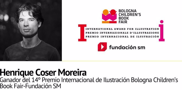 Henrique Coser, ganador del Premio Internacional de Ilustración Bologna Children’s Book Fair-Fundación SM