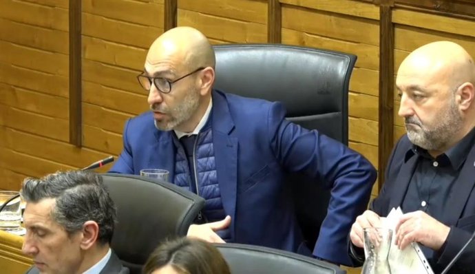 Intervención del presidente de Divertia, Óliver Suárez, en el Pleno Municipal de Gijón.