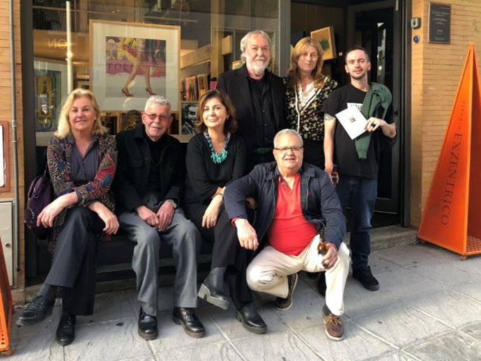 Artistas unidos en la muestra 'Primavera a todo color'.