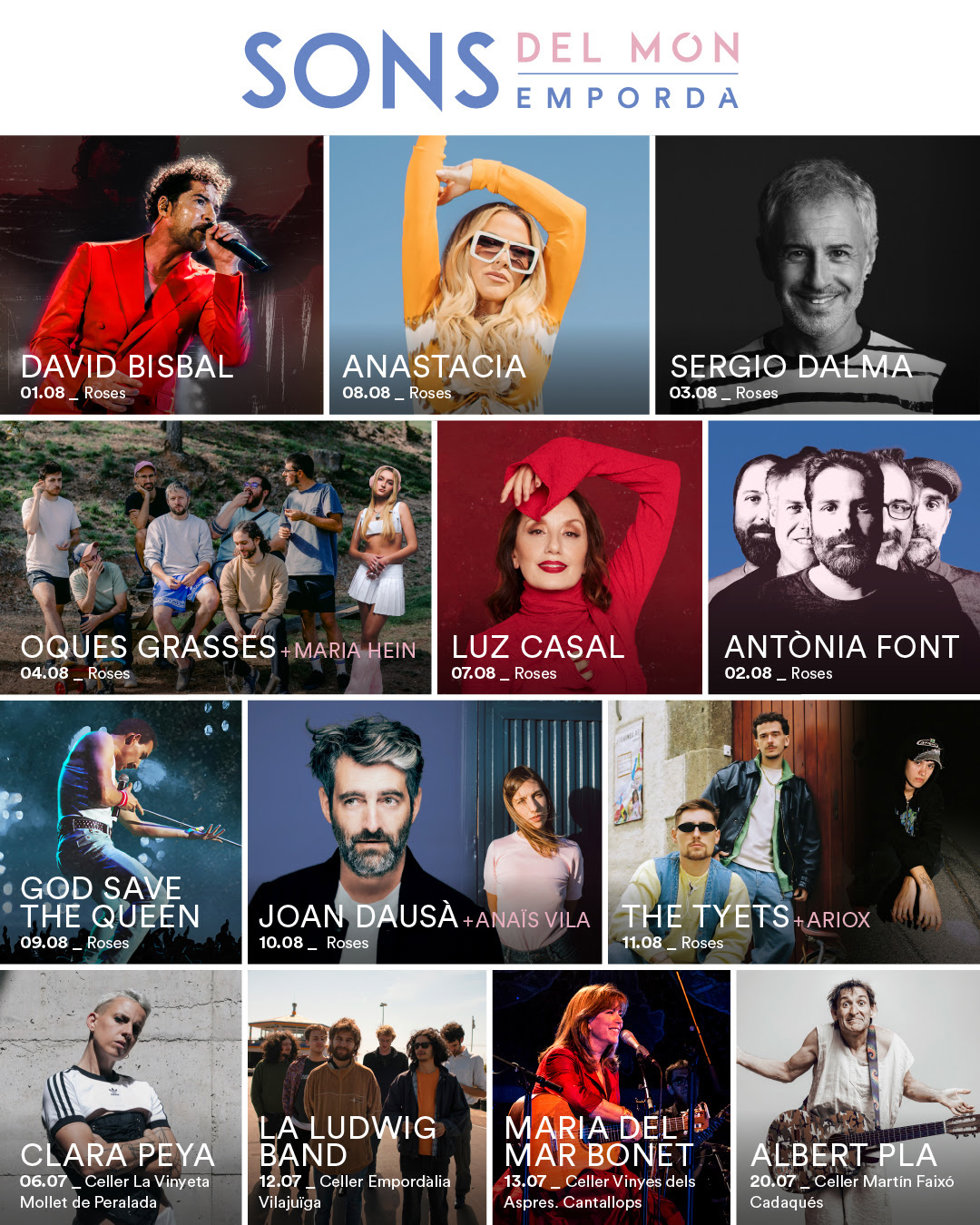 Cartel del Festival Sons del Món 2024
