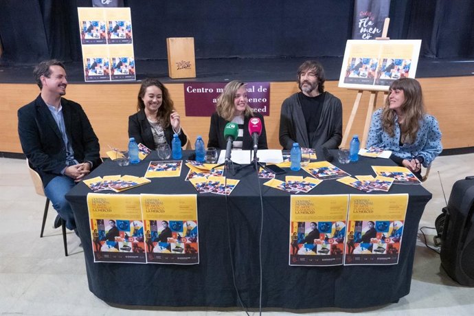 Presentación de la programación de primavera del Centro Municipal de Flamenco La Merced en Cádiz.
