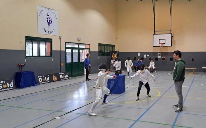 Actividad del Club de Esgrima Acero de Cáceres