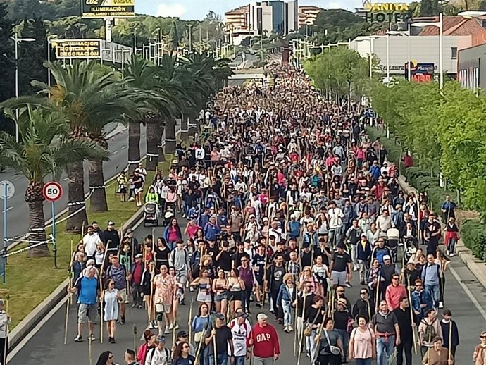 Romeria de la Santa Faç 2024 a Alacant.