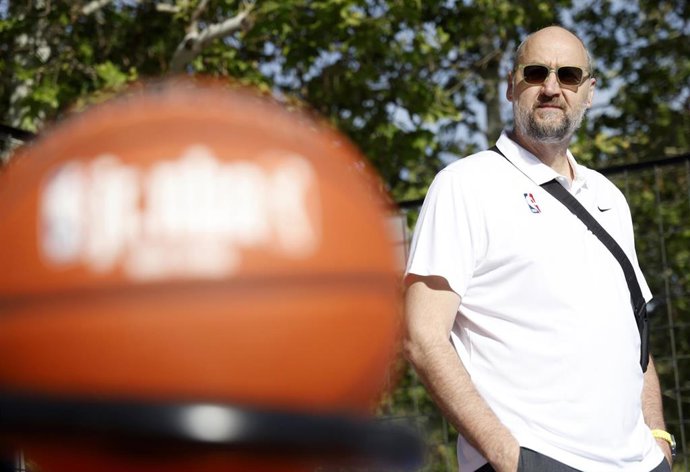 El exjugador croata de baloncesto Dino Radja