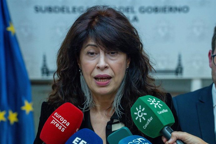 La ministra de Igualdad, Ana Redondo,a 21 de marzo de 2024, en Sevilla, Andalucía (España).