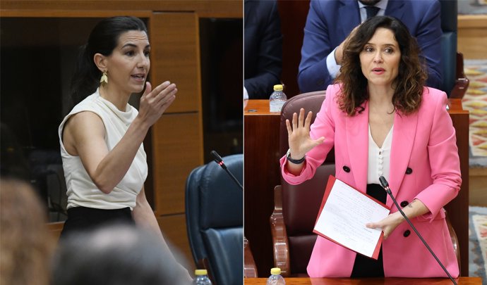 Rocío Monasterio e Isabel Díaz Ayuso