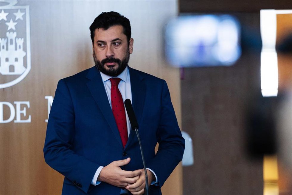 El portavoz del PP en la Asamblea de Madrid, Carlos Díaz-Pache