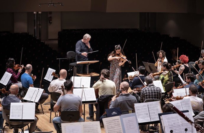 Ensayo de los Premios ICMA en el Palau de la Música