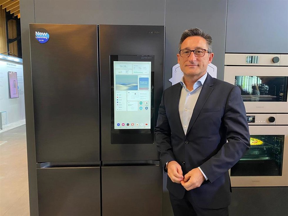 El director del área de gama blanca de Samsung, Nacho Ángel.