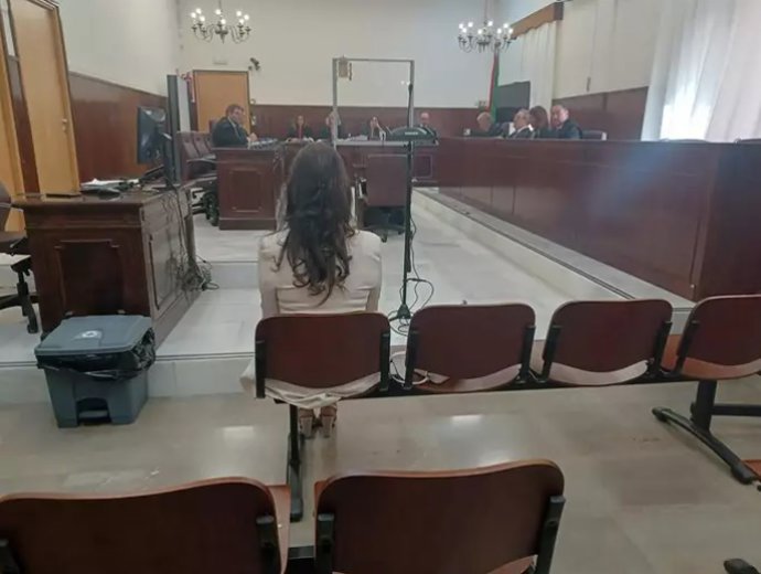 Imagen del juicio a la enfermera de la cárcel de Huelva en una imagen de archivo.