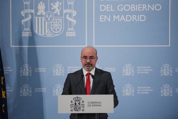 Archivo - El delegado del Gobierno en la Comunidad de Madrid, Francisco Martin. Archivo.