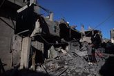 Foto: AMP.- O.Próximo.- Mueren cinco personas en bombardeos de Israel contra el campamento de refugiados de Nuseirat, en Gaza