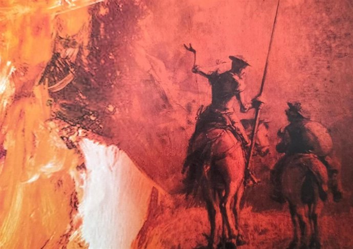 Fragmento del cartel de la XVI lectura universal del Quijote en Esquivias.