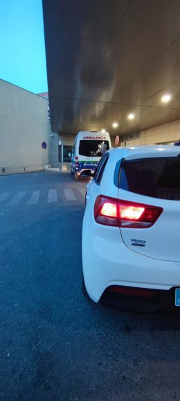 Acceso a las Urgencias del Hospital de Jaén