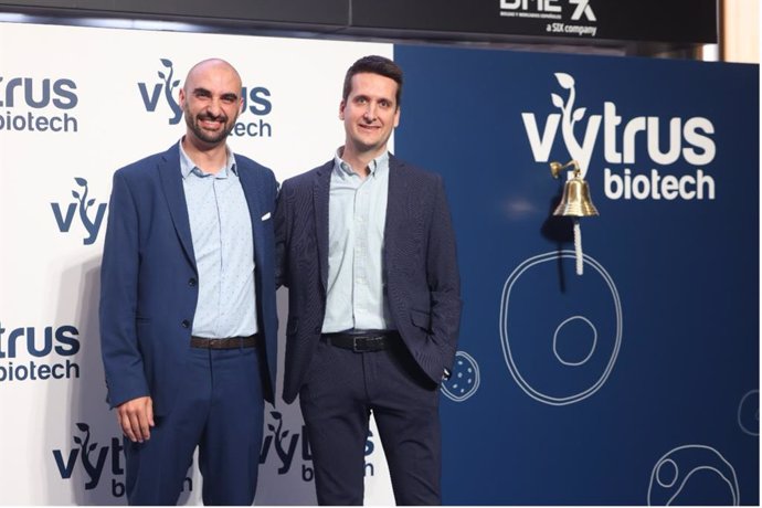 Els fundadors de Vytrus Biotech, Albert Jané i Óscar Expósito