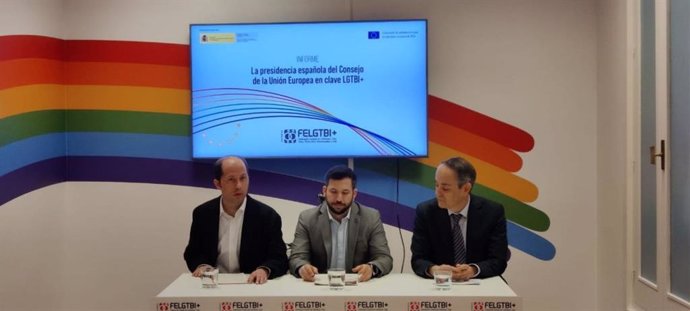 Presentación del informe ‘La presidencia española del Consejo de la Unión Europea en clave LGTBI+’