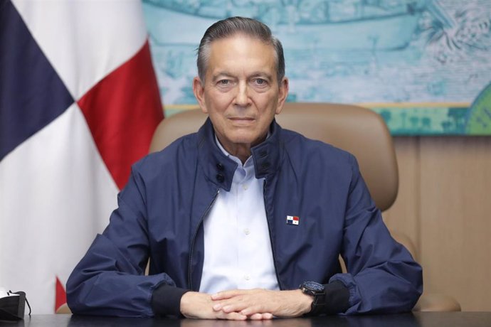Archivo - El presidente de Panamá, Laurentino Cortizo
