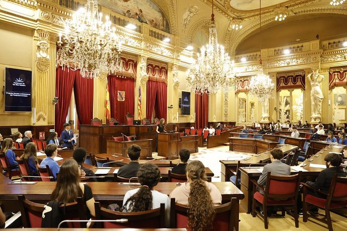 Pleno del proyecto educativo Escuelas Embajadoras del Parlamento Europeo
