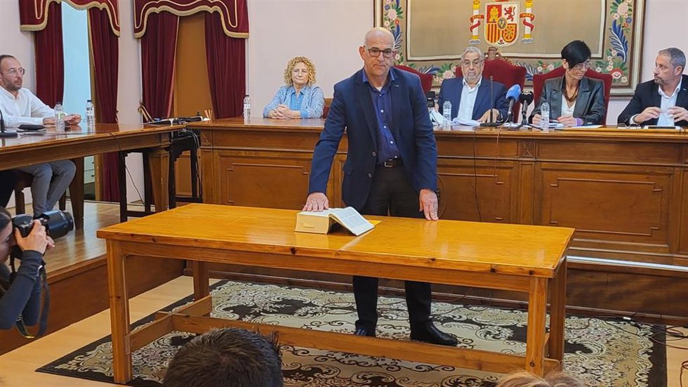 Francisco Villellas (PAR), elegido nuevo alcalde de Sariñena.