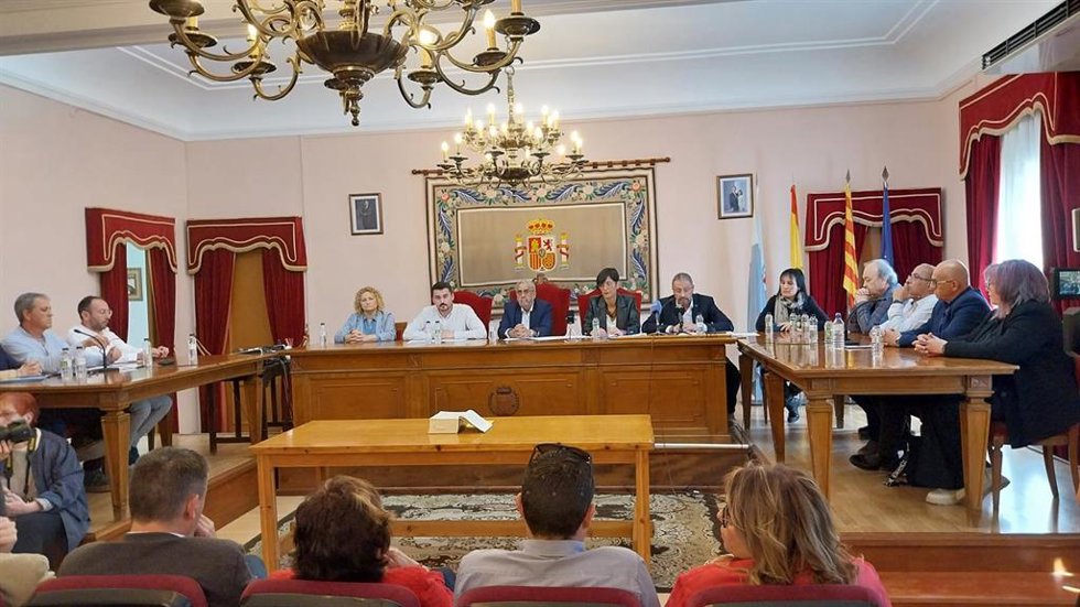 Moción de censura en el Ayuntamiento de Sariñena (Huesca).