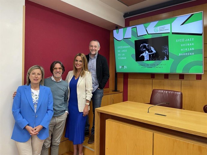 Presentación del concierto benéfico del ciclo ondas de jazz