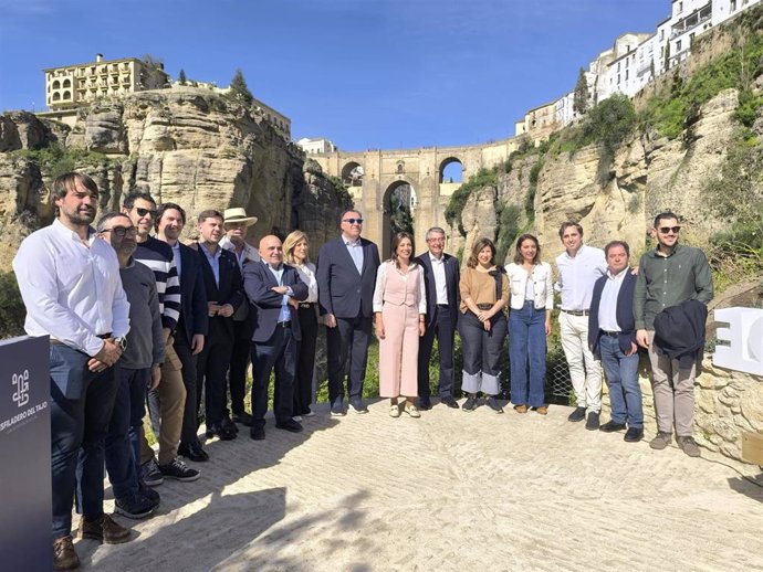 Inauguración de la primera fase del Camino del Desfiladero del Tajo de Ronda.