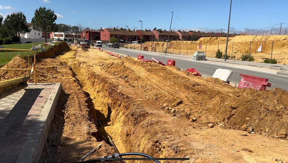Las obras de la calle Galeota encaran su recta final.