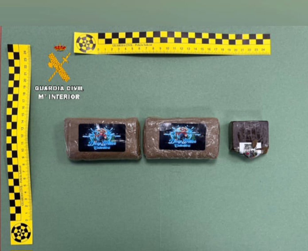 Material incautado