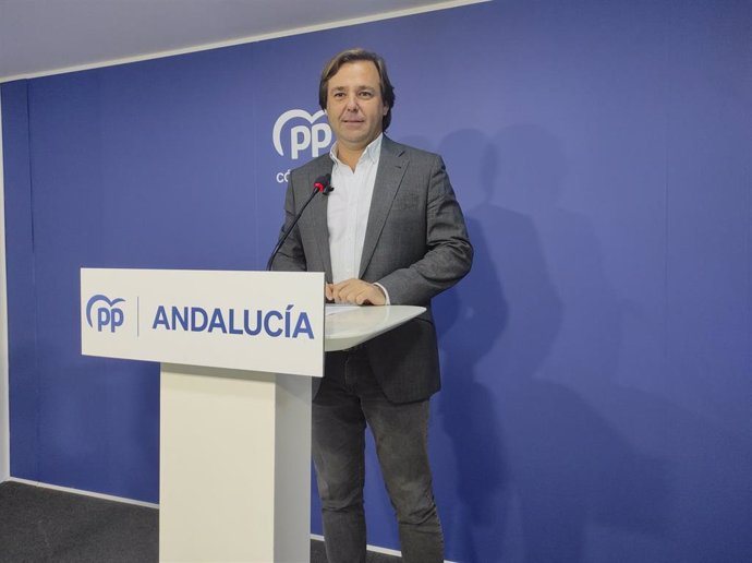 El secretario general del PP de Andalucía, Antonio Repullo.