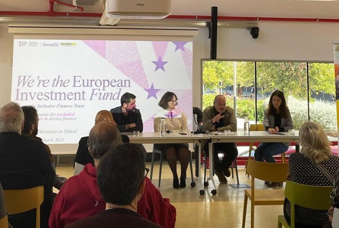 Presentación del VI Informe Finanzas Éticas en Europa presentado por la Fundación Finanzas Éticas, la Fondazione Finanza Etica y la Federación Europea de Bancos Alternativos