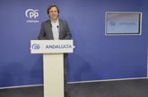 Foto: Repullo dice que "con el PSOE, el empleo en Andalucía era sinónimo de corrupción" y "hoy es futuro gracias al PP"