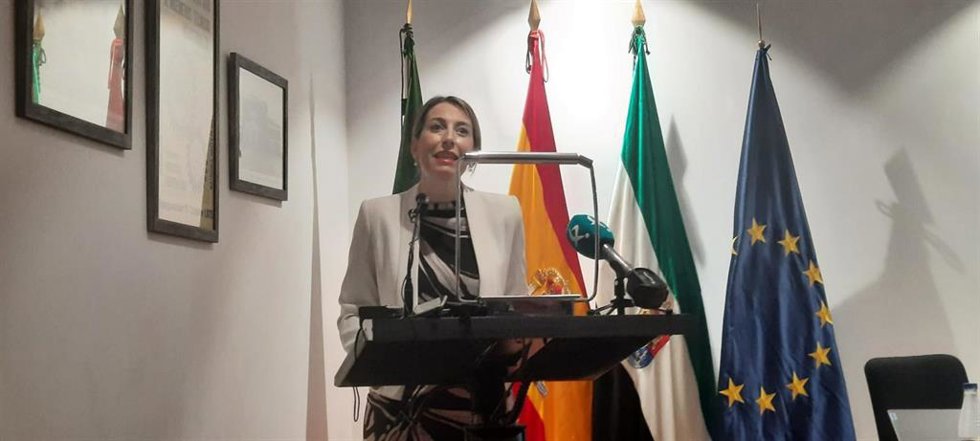 María Guardiola en la inauguración del curso básico de ciencia y tecnología nuclear