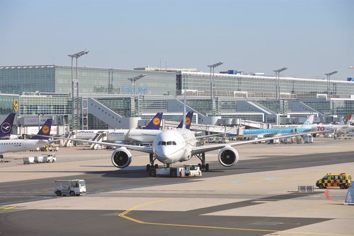 Archivo - Aeropuerto de Frankfurt (Alemania).