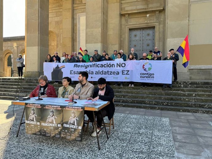 Imagen de un momento de la rueda de prensa