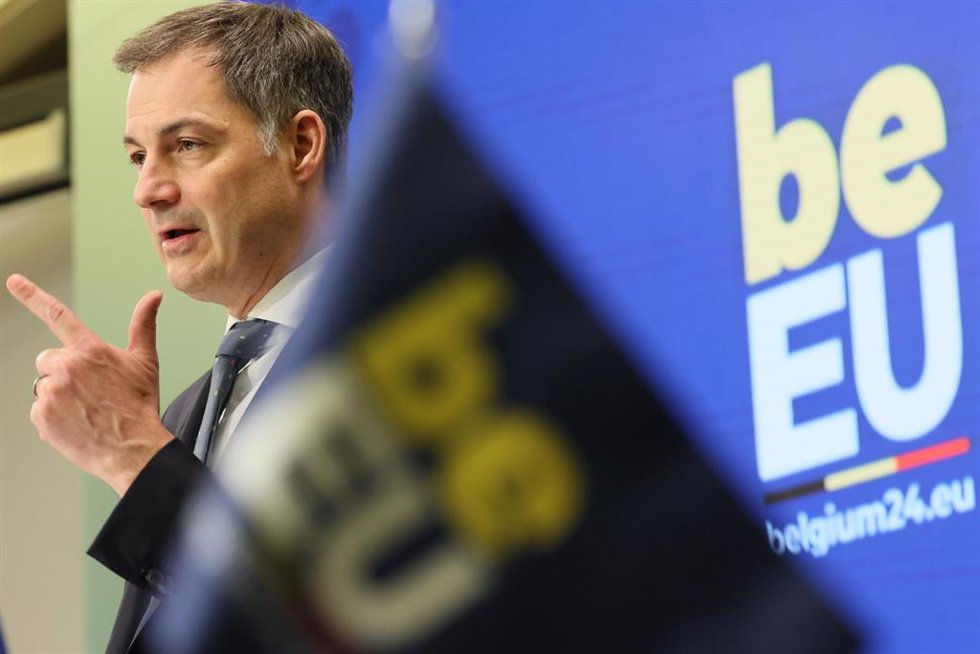 El primer ministro de Bélgica, Alexander De Croo 