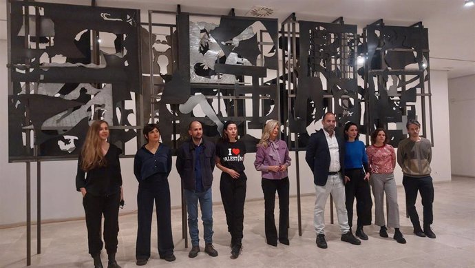 Inauguración de la exposición 'Turno de réplica' en el Museo Patio Herreriano de Valladolid.