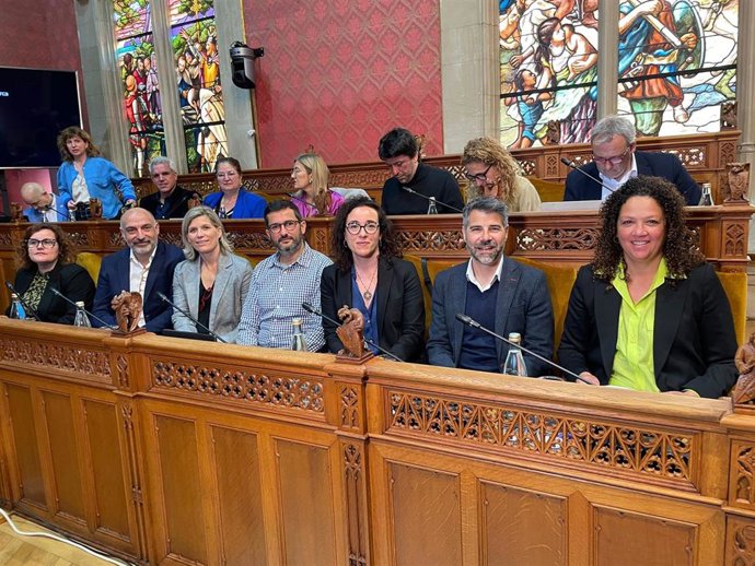 Grupo del PSIB en el Consell de Mallorca.