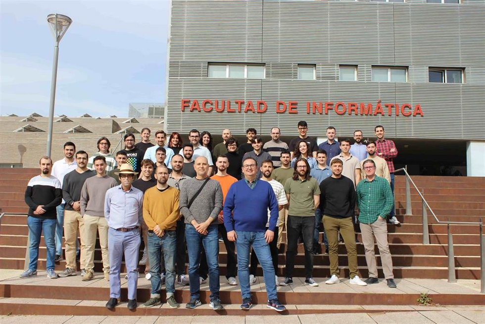 Equipo de investigadores de la UMU que participan en el proyecto del sistema 'DEFENDER'