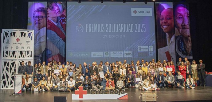 Ganadores y nominados en los Premios Solidaridad 2023 de Cruz Roja en Salamanca