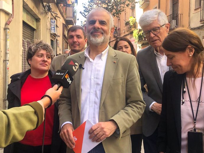El líder de Cs a Catalunya i candidat al 12M, Carlos Carrizosa