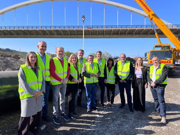 Entrena considera "histórico" el inicio de las obras del desglosado 9 de Rules