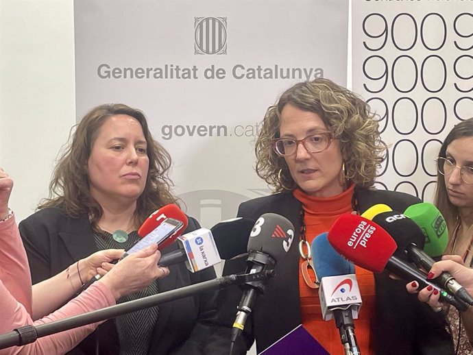 La consellera d'Igualtat i Feminismes de la Generalitat, Tània Verge