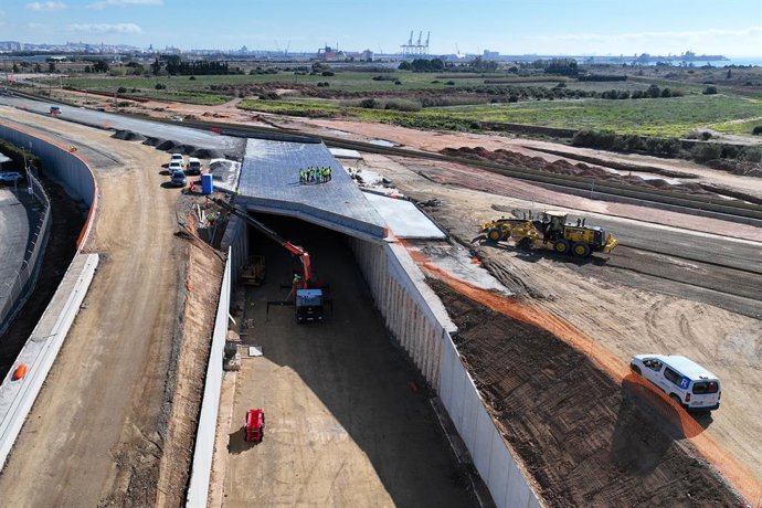 Obres de la Zona d'Activitat Logística del Port de Tarragona 