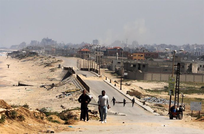 Imagen de archivo de la guerra en Gaza 