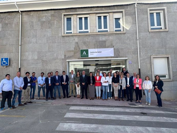 Inauguración del centro de salud de Orcera.