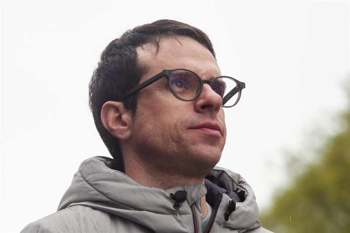 El candidato  a lehendakari Euskadi por EH Bildu, Pello Otxandiano 